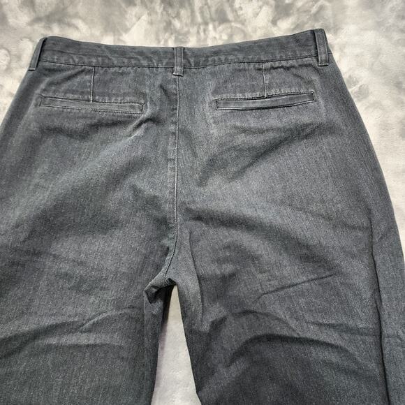 Gap Pants Mens 34X32 Gray Chino Straight Leg Stretch Casual Preppy Y2K Office - Picture 3 of 12